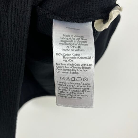 Madewell Ribbed Tank Top - Black with Tie Straps - Size S - Picture 5 of 6